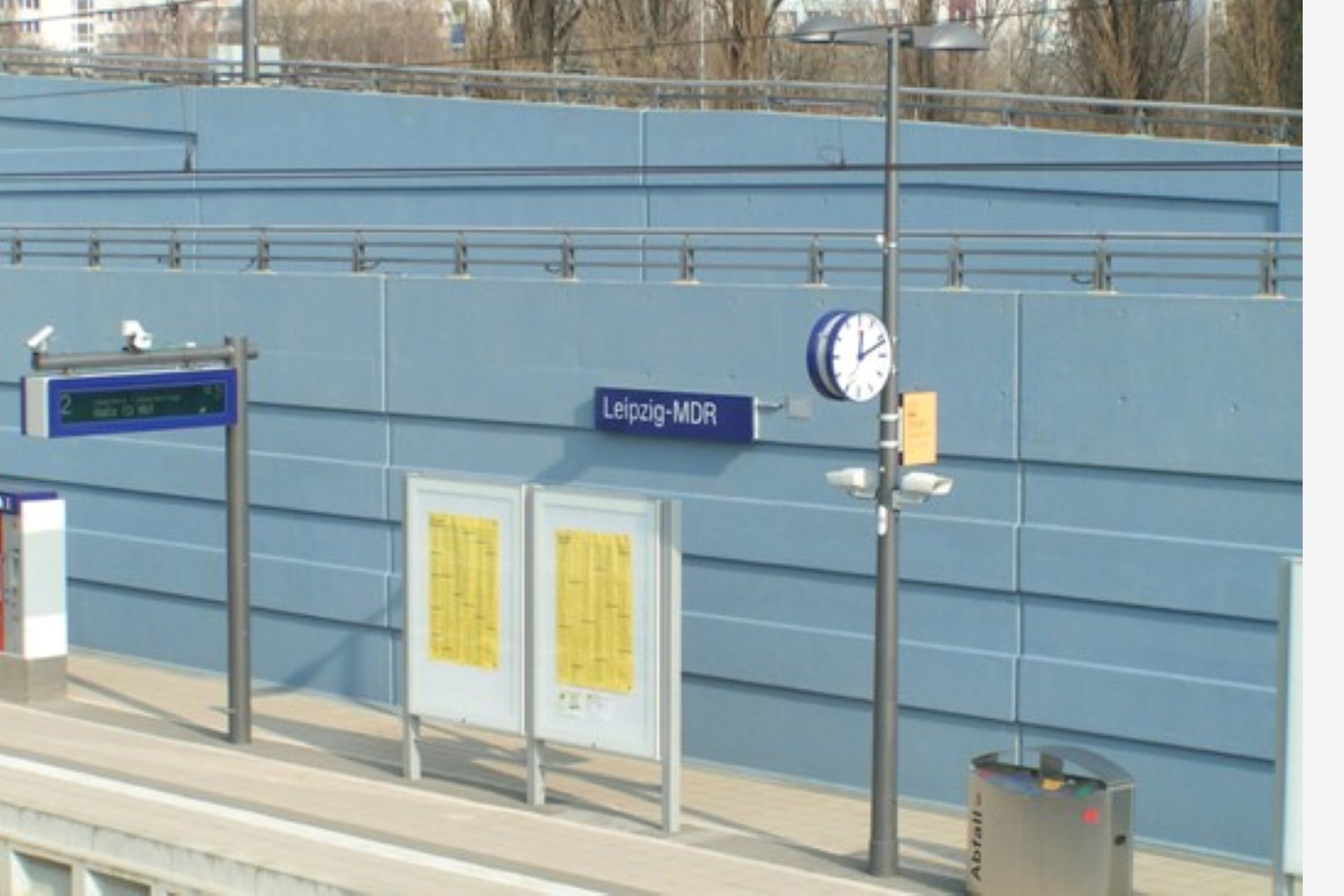 S-Bahn-Haltepunkt Leipzig-MDR