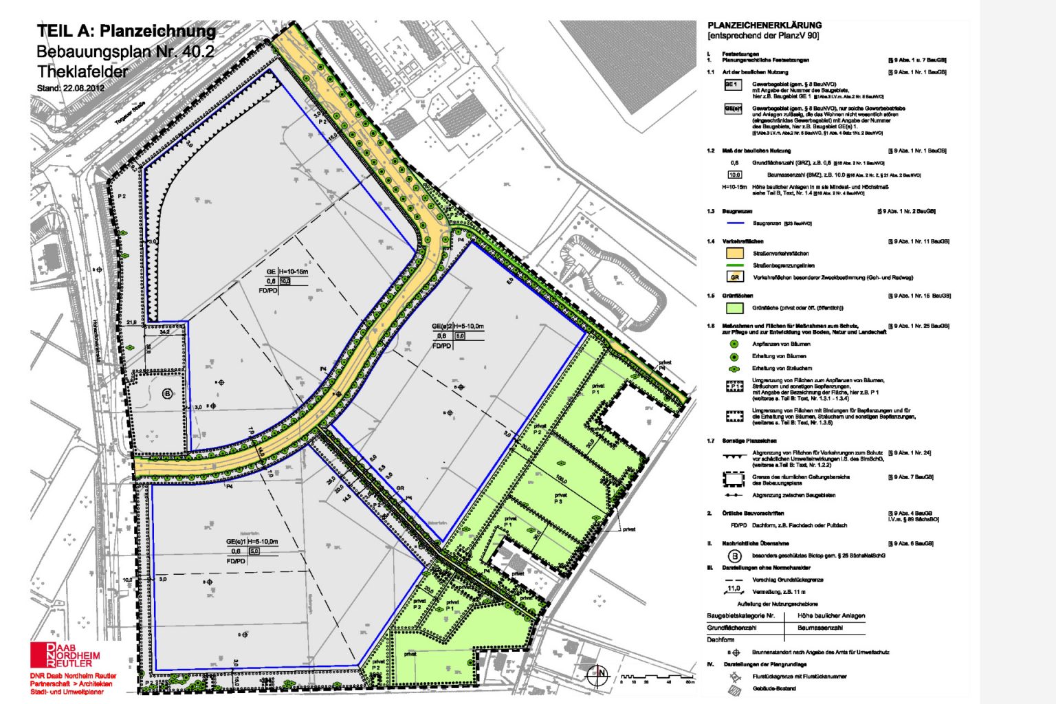 Bebauungsplan Theklafelder – DNR – Daab Nordheim Reutler | Leipzig